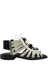 LeBohemien LeBohemien B2V Cream/Black Sandal 2112