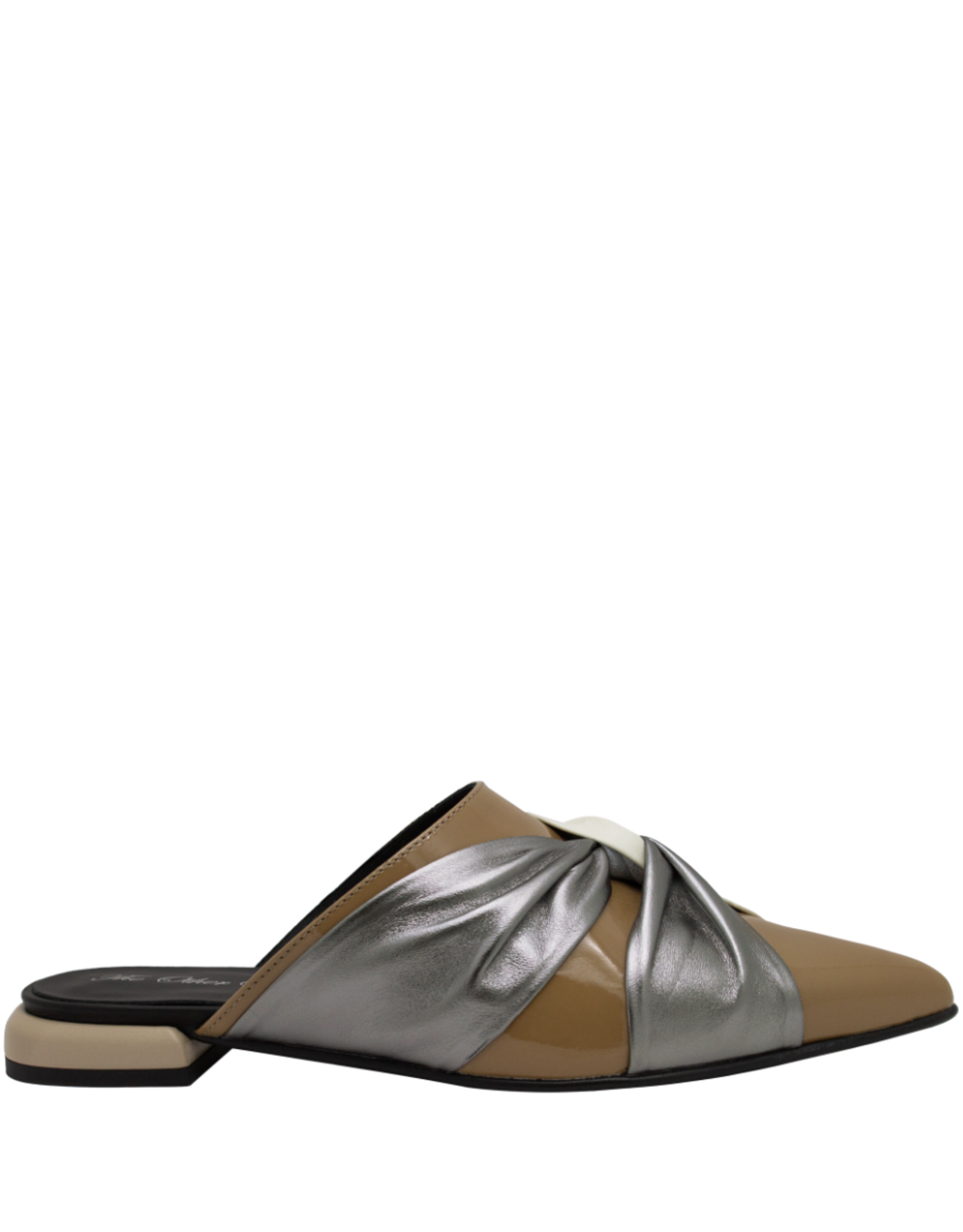 OtherWoman OtherWoman OW1D Taupe W/Metal Mule 1007
