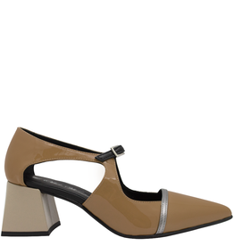 OtherWoman OW1F Taupe Mary Jane 1050