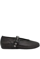 Halmanera Halmanera H49I Black Laser Mary Jane 4011