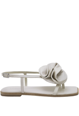 VicMatie VM81B White Rose Sandal 3760