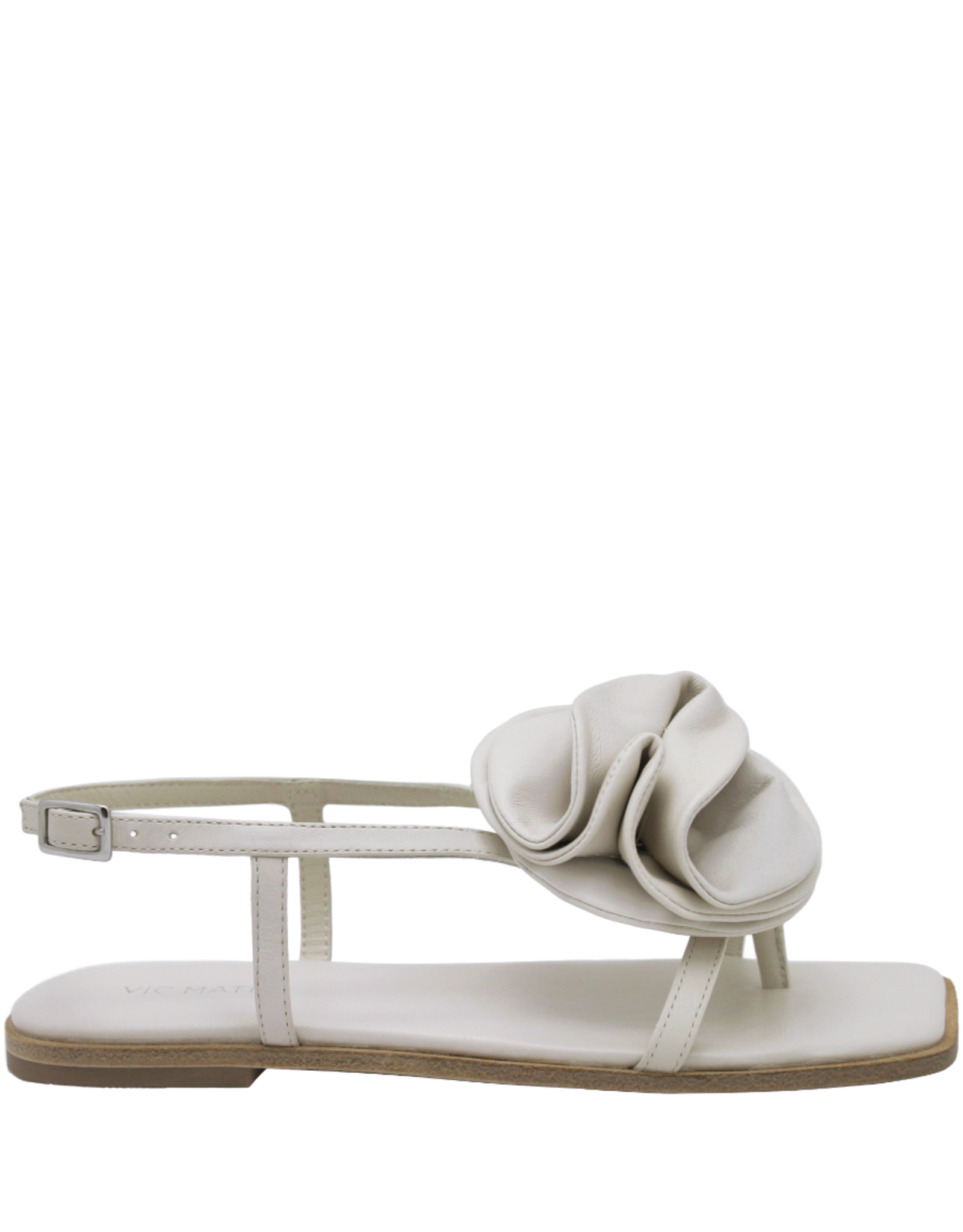 VicMatie VM81B White Rose Sandal 3760
