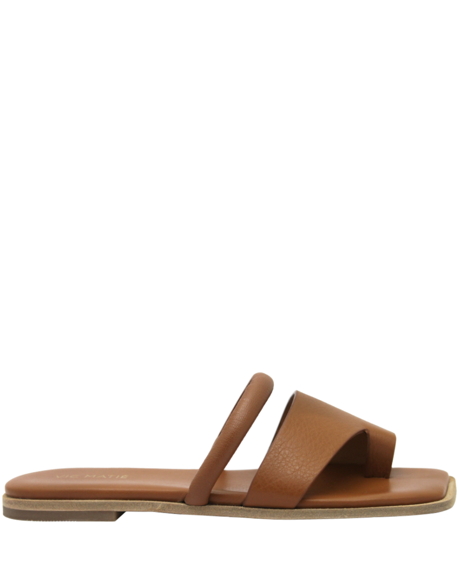 VicMatie VicMatie VM81D Camel Flat Mule 3768