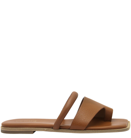 VicMatie VicMatie VM81D Camel Flat Mule 3768