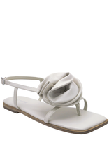 VicMatie VM81B White Rose Sandal 3760