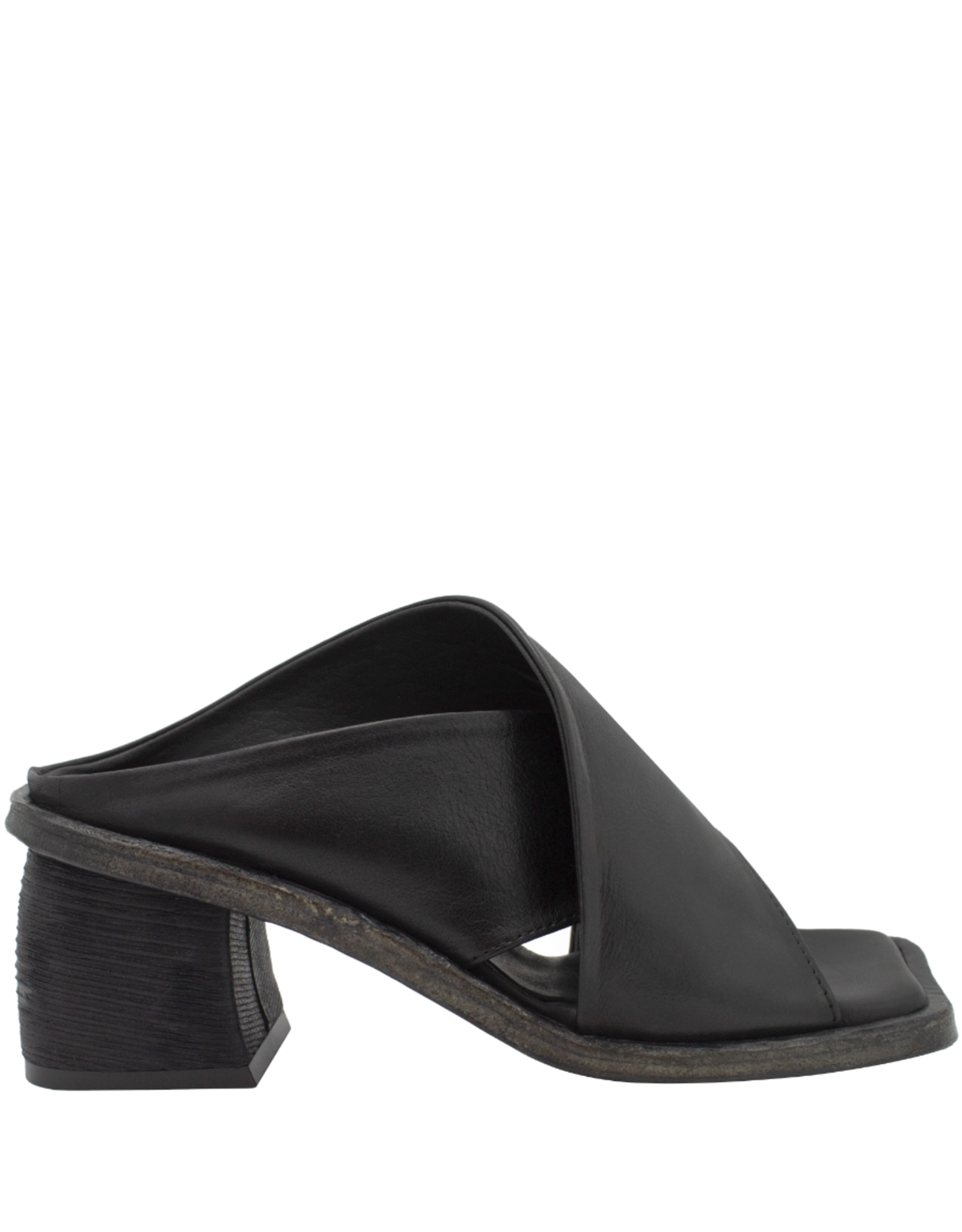 History541 History HF2W Black Mule Sandal 3100