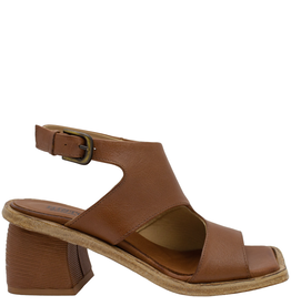 History541 History HF2Y Camel Block Heel Sling Sandal 3141