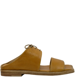 History541 History HF3D Yellow Lace-Up Mule 3217