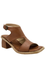 History541 History HF2Y Camel Block Heel Sling Sandal 3141