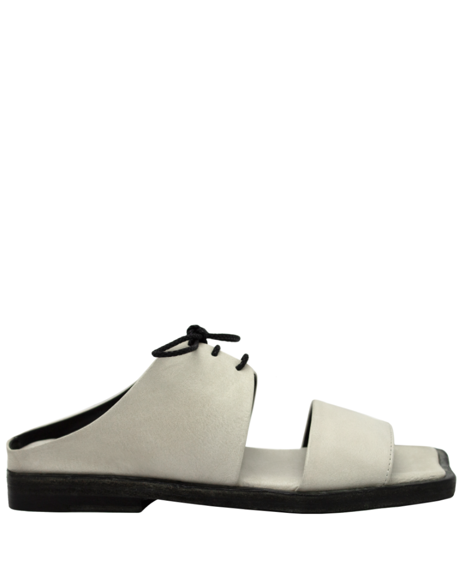 History541 History HF3E Off White Lace-Up Mule 3217
