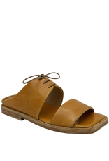 History541 History HF3D Yellow Lace-Up Mule 3217