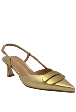 Chantal Chantal Ch1A  Gold Point Toe Sling 2545