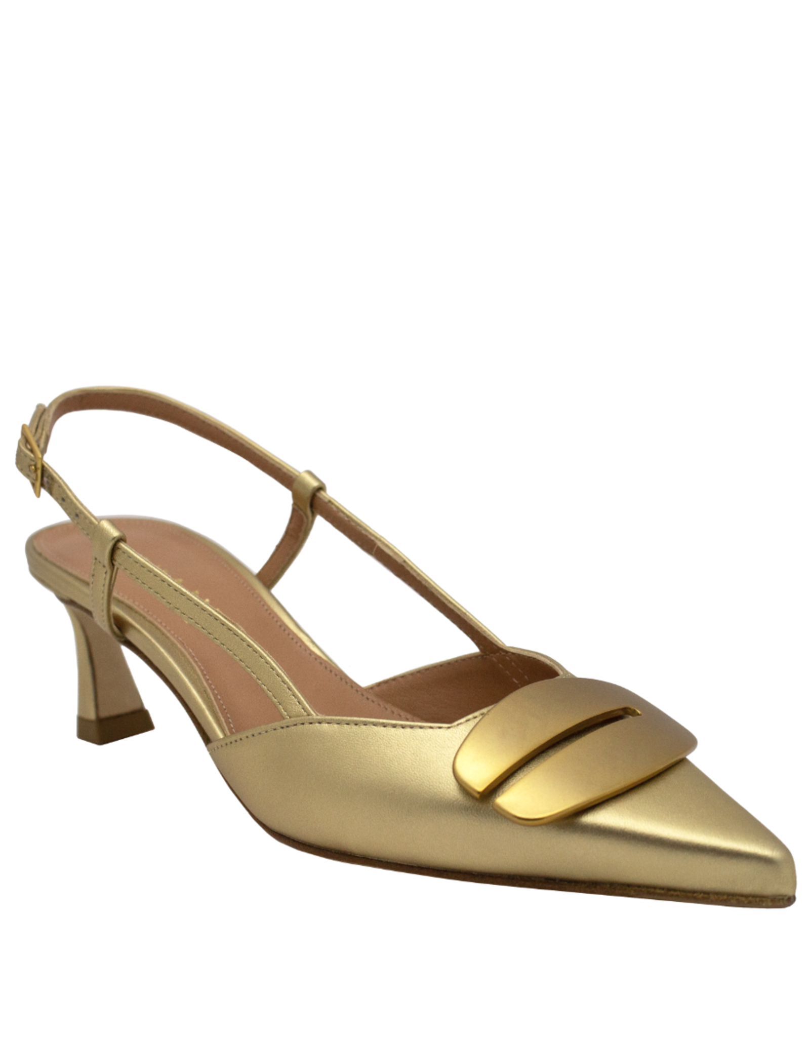 Chantal Chantal Ch1A  Gold Point Toe Sling 2545
