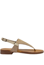 Nuova Nuova N2J Sand Suede Thong Sling Sandal 5056