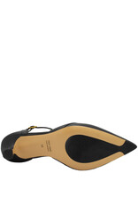 MaraBini MaraBini M12M Black Kitten Heel Mary Jane 1021