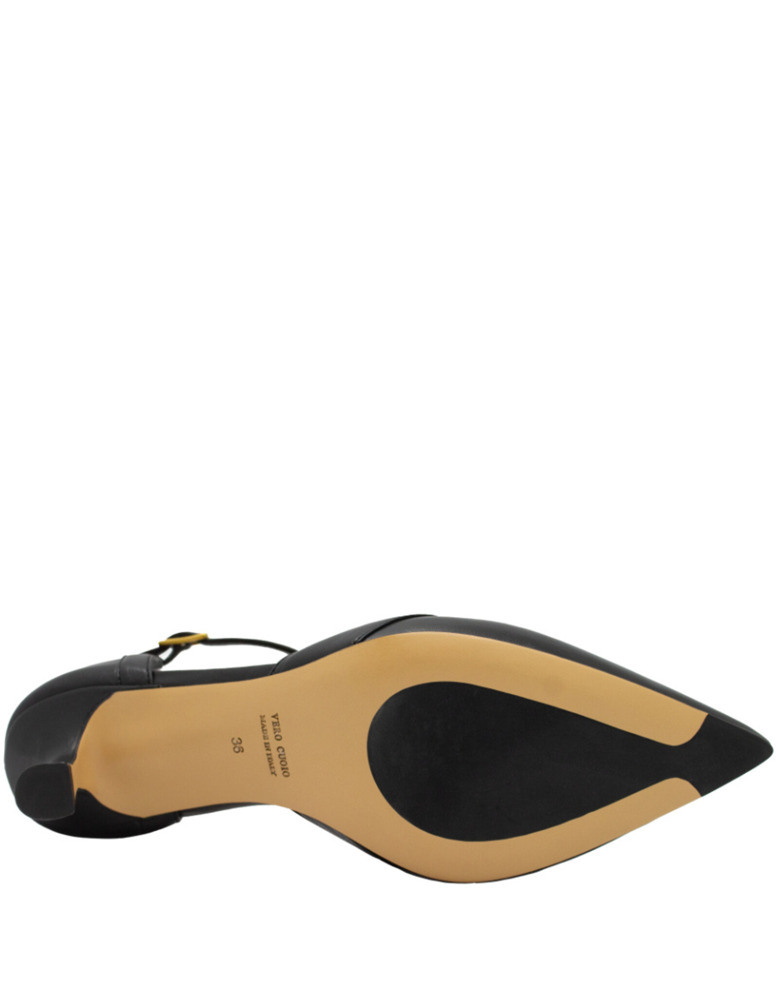 MaraBini MaraBini M12M Black Kitten Heel Mary Jane 1021