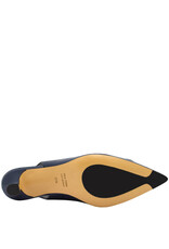 MaraBini MaraBini M12O Blue Point Toe Kitten Heel Sling 1022