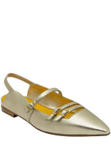 MaraBini MaraBini M12Q Gold Buckled Mary Jane Sling 1024