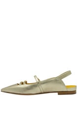 MaraBini MaraBini M12Q Gold Buckled Mary Jane Sling 1024