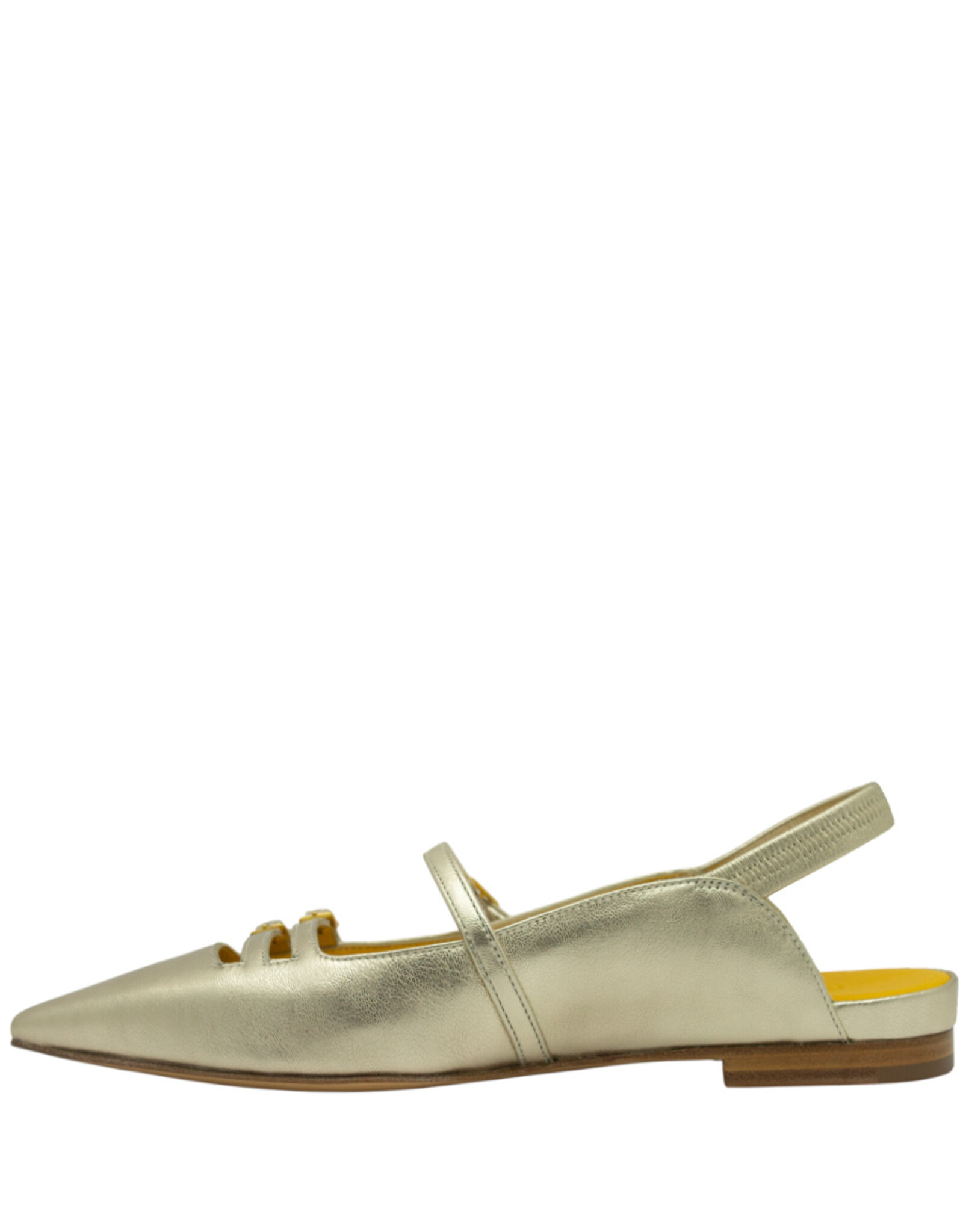 MaraBini MaraBini M12Q Gold Buckled Mary Jane Sling 1024