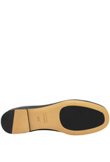 MaraBini MaraBini M12T Black Round Toe Ballerina With Ornament 1026