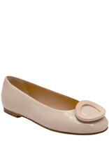 MaraBini MaraBini M12S Nude  Round Toe Ballerina With Ornament 1026