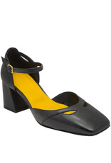 MaraBini MaraBini M12U Black Mary Jane Square Toe 1027