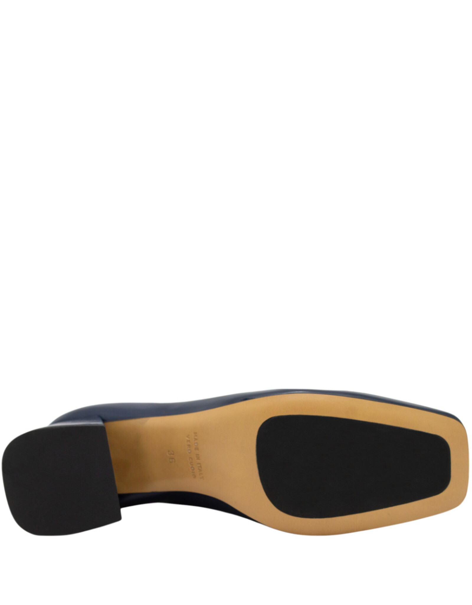 MaraBini MaraBini M12X Blue Pump W/ Square Buckle 1028