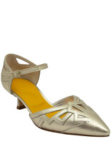 MaraBini MaraBini M13A Gold Mary Jane Point Toe 1030