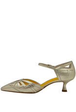 MaraBini MaraBini M13A Gold Mary Jane Point Toe 1030