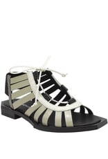 LeBohemien LeBohemien B2V Cream/Black Sandal 2112