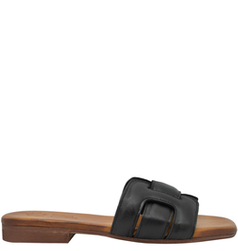 Nuova Nuova N3 Black Sandal Mule Lana