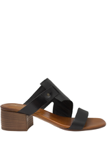 Nuova Nuova N3D Black Asymmetric Mule Block Heel Gio