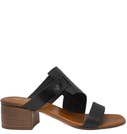 Nuova Nuova N3D Black Asymmetric Mule Block Heel Gio
