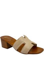 Nuova Nuova N2Q Ivory H Mule With Heel Mona