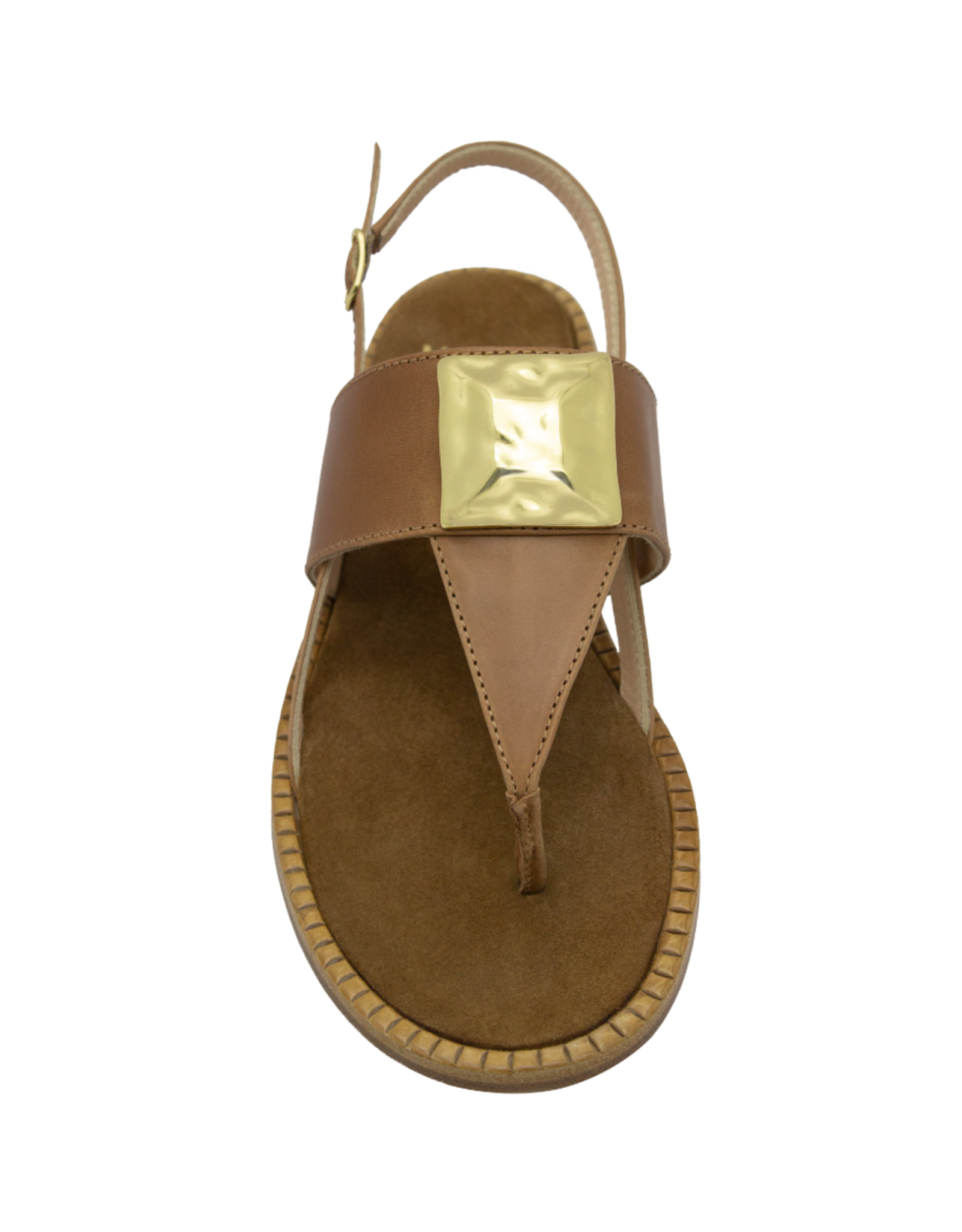 Now Now N46 Camel Thong Sling Back Sandal 9190