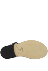 Now Now N46A Black Asymmetric Strap Sandal 9191