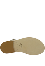 Now Now N46B White Asymmetric Strap Sandal 9191