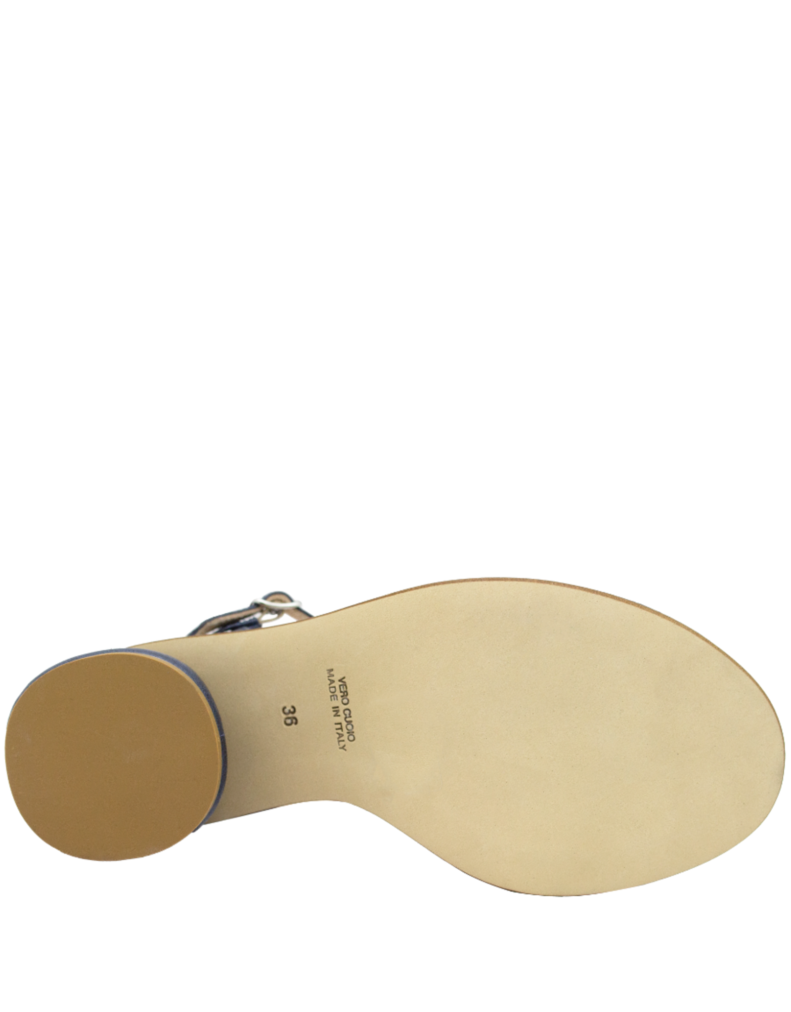 Now Now N46E Blue Cross Over Buckle Sandal 9220