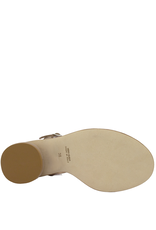 Now Now N46C Taupe Cross Over Buckle Sandal 9220