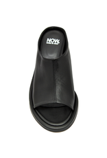 Now Now N46F Black Open Toe Mule 9225