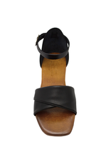Nuova Nuova N2X Black Nappa Buckled Sandal Leen