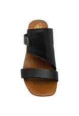 Nuova Nuova N3D Black Asymmetric Mule Block Heel Gio