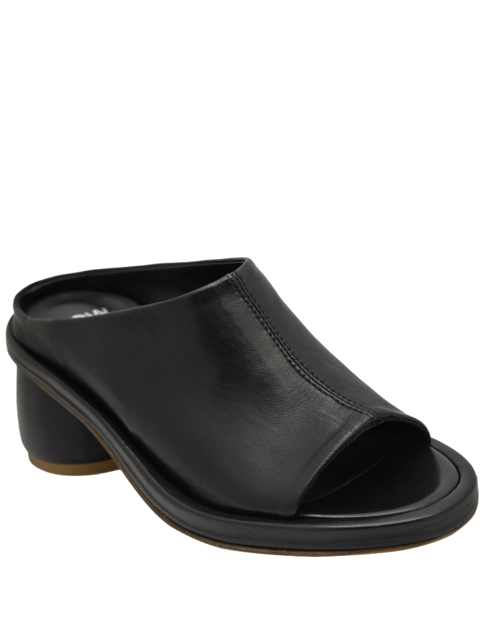 Now Now N46F Black Open Toe Mule 9225