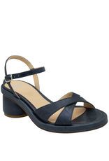 Now Now N46E Blue Cross Over Buckle Sandal 9220