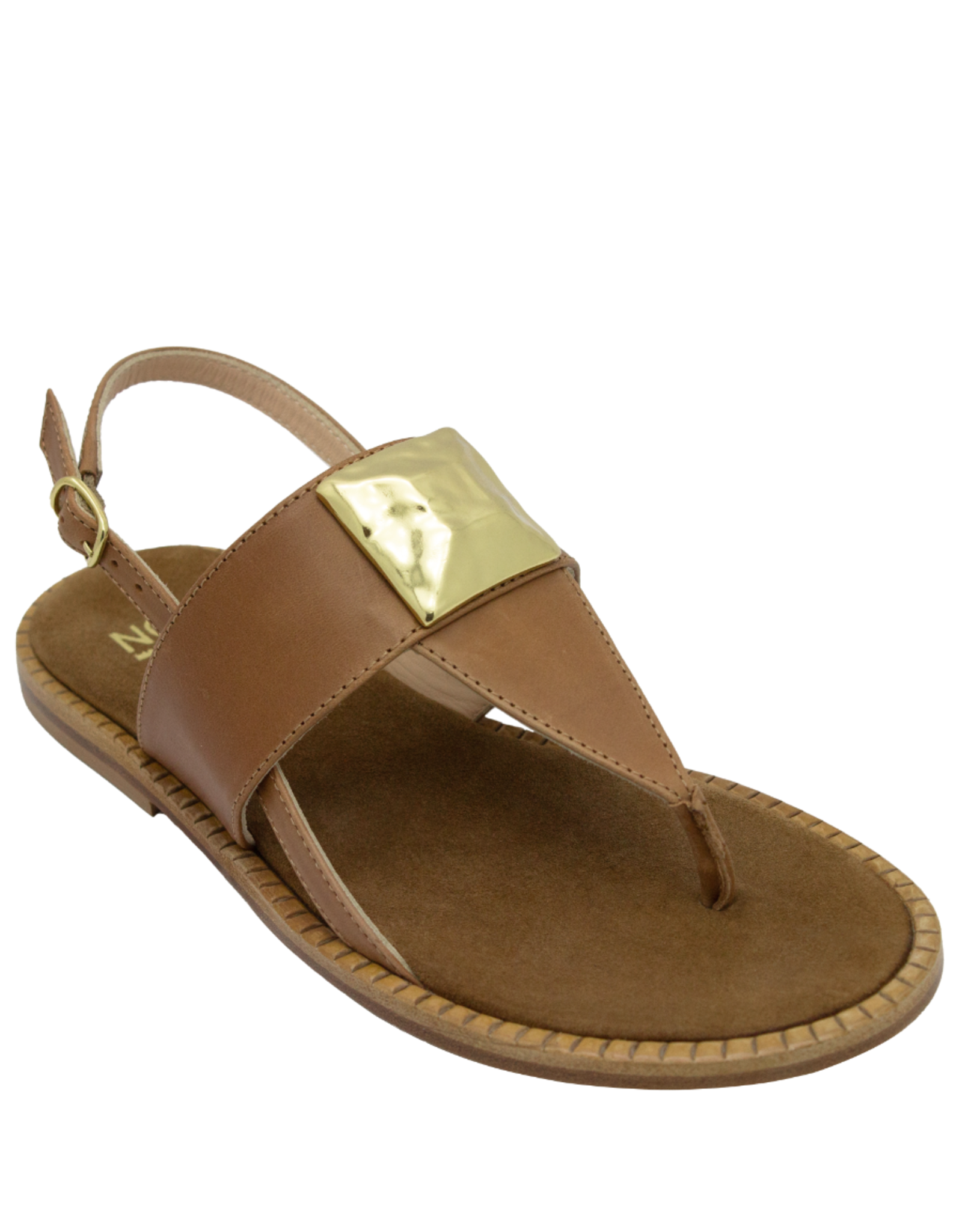 Now Now N46 Camel Thong Sling Back Sandal 9190
