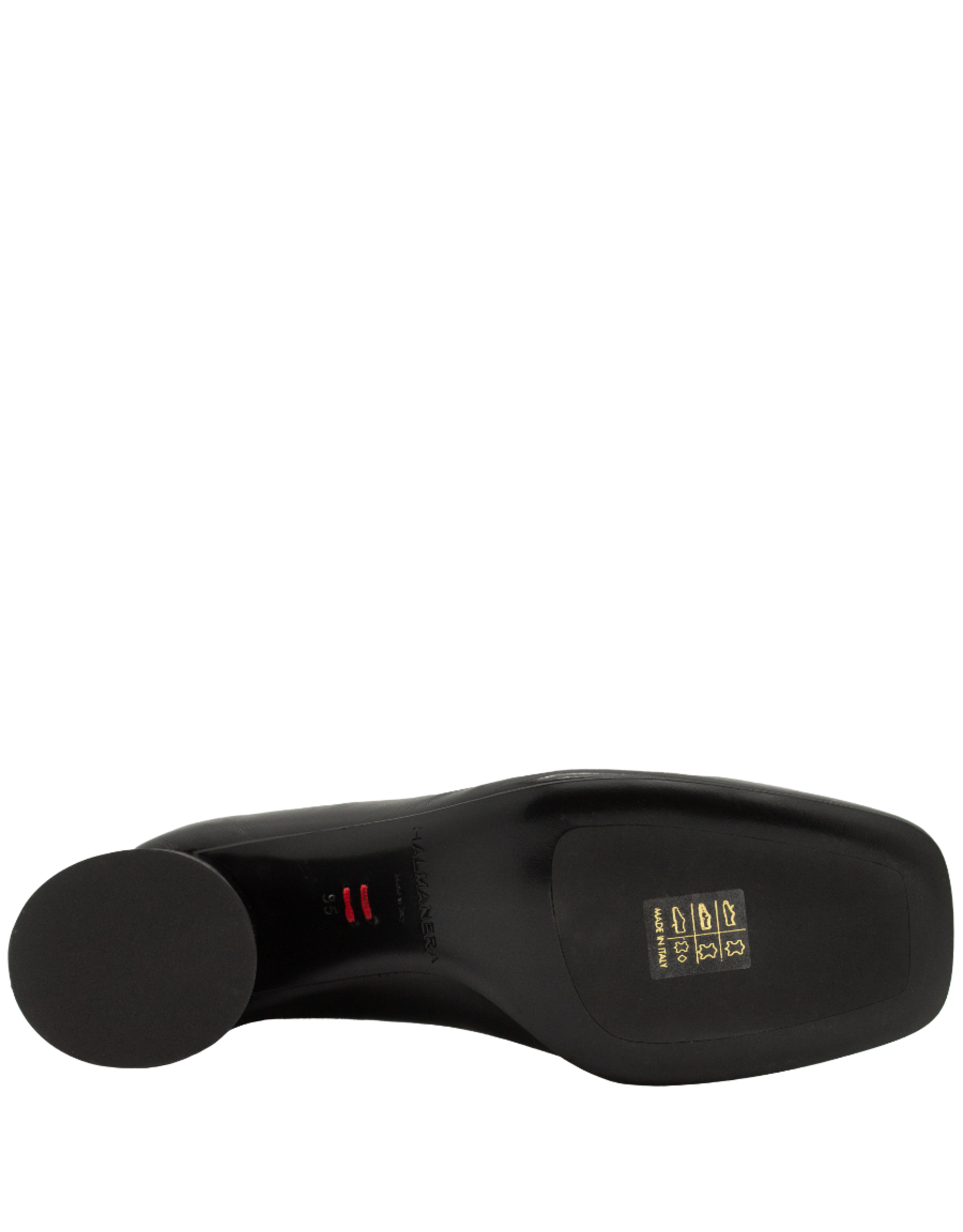 Halmanera Halmanera H48R Black Glaze  Pump Cone Heel 4000