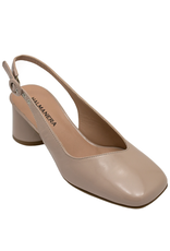 Halmanera Halmanera H48U Natural Glaze Pump Cone Heel 4001