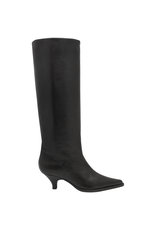 ElenaIachi ElenaIachi EI59R Black Point Toe Knee Boot 4301