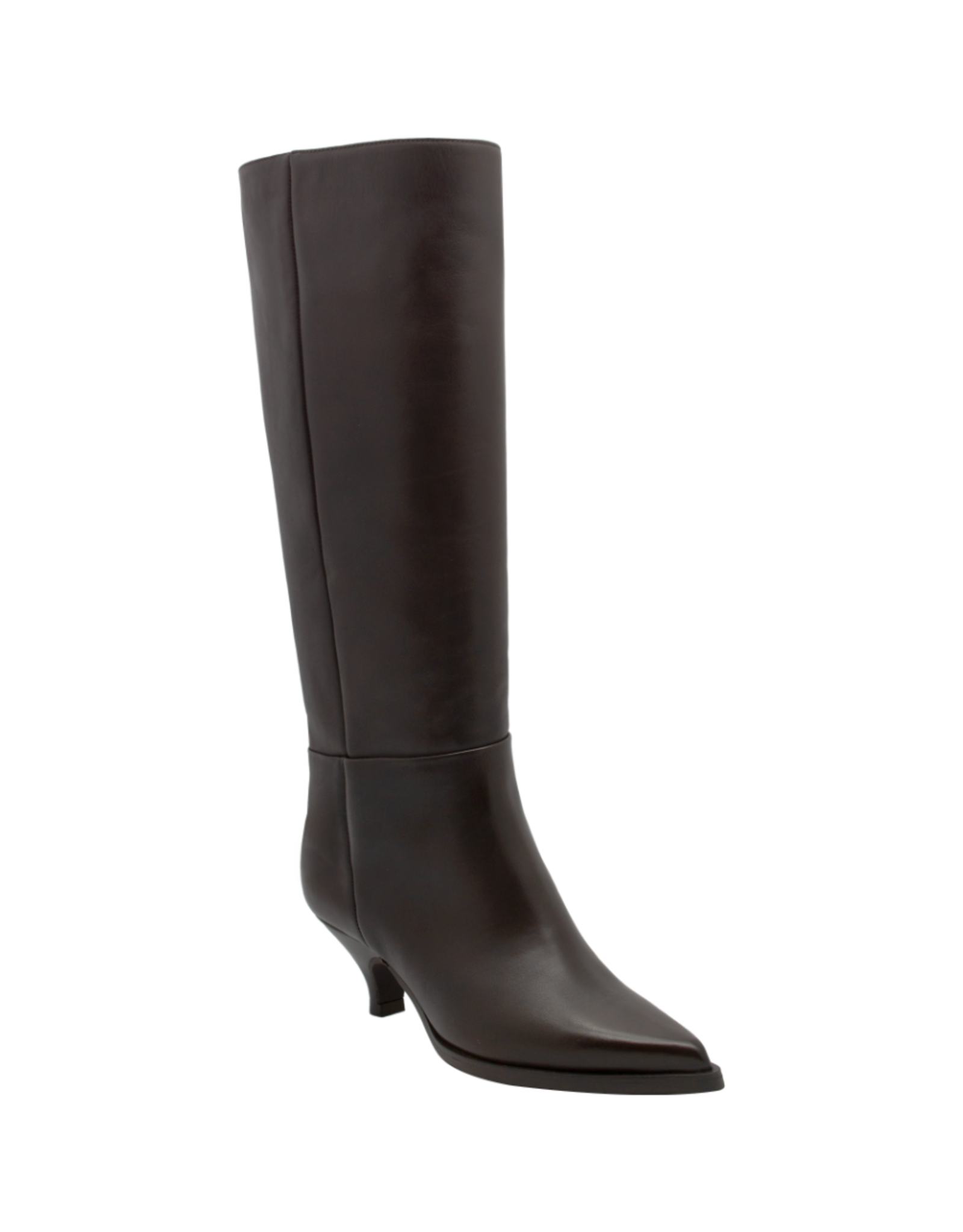 ElenaIachi ElenaIachi EI59T Brown Knee Boot W/Expanding Back Zipper 4351